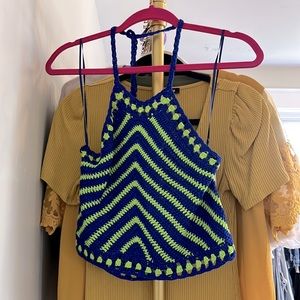 Boutique crochet halter